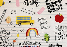 Load image into Gallery viewer, Back to school white