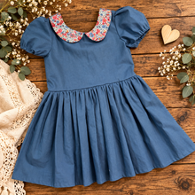 Load image into Gallery viewer, Mia style size 7 linen dress
