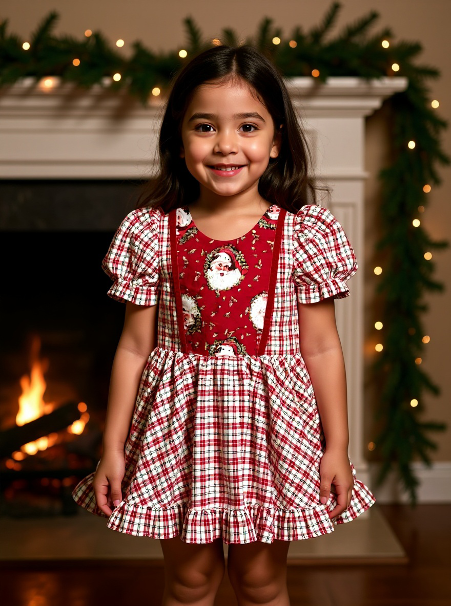 Red Santa dress