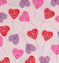 Load image into Gallery viewer, Heart lollipops printed
