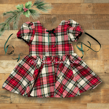 Load image into Gallery viewer, 4T RTS flannel plaid dress
