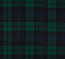 Load image into Gallery viewer, Flannel green blue plaid
