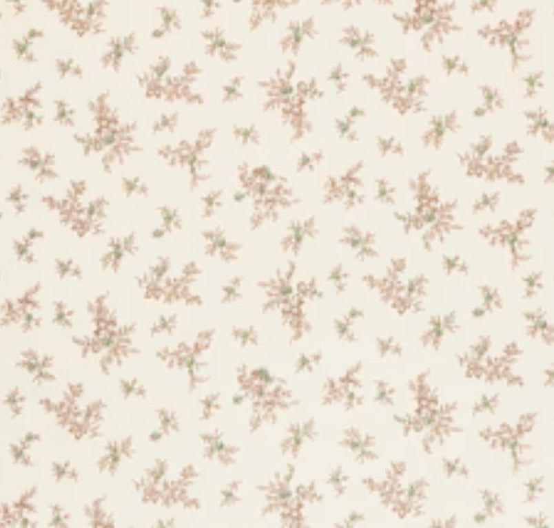 Linen Cream floral