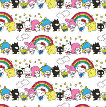 Load image into Gallery viewer, Kitty and friends combo fabric
