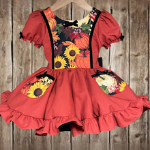 Load image into Gallery viewer, Pumpkin harvest dress
