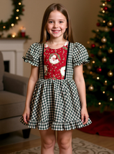 Load image into Gallery viewer, Green Santa dress
