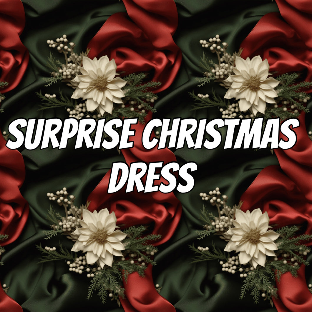 Surprise Christmas dress