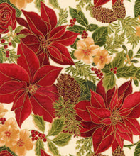 Load image into Gallery viewer, Cream poinsettias
