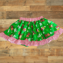 Load image into Gallery viewer, 4T RTS The mean one skirt with stripes
