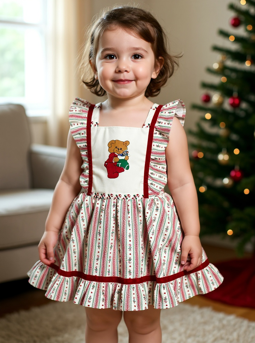 Vintage OOAK 2T pinafore