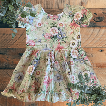 Load image into Gallery viewer, 4T RTS Cream floral dress
